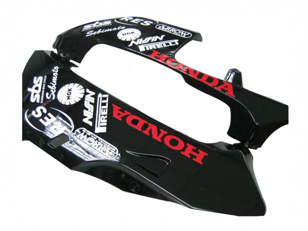 Carene Moto Honda CBR600RR 2005-2006 - Verde Bianco Nero Hannspree 52