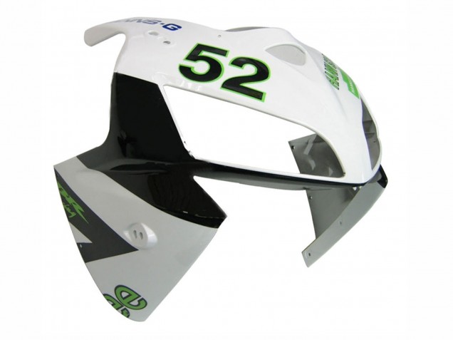 Carene Moto Honda CBR600RR 2005-2006 - Verde Bianco Nero Hannspree 52