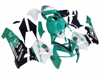 Carene Moto Honda CBR600RR 2005-2006 - Verde Chiaro Bianco Nero Lucido Joe Rocket