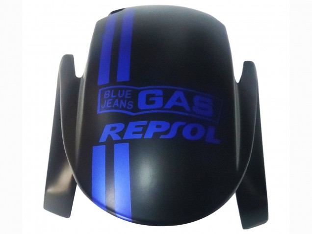 Carene Moto Honda CBR600RR 2007-2008 - Nero Opaco Blu Repsol