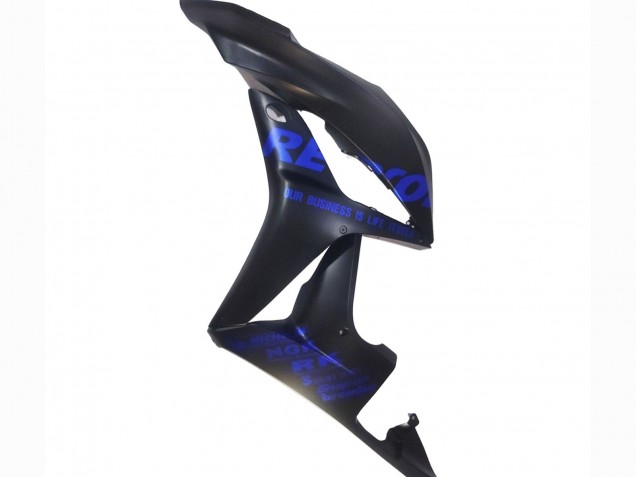 Carene Moto Honda CBR600RR 2007-2008 - Nero Opaco Blu Repsol
