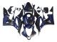 Carene Moto Honda CBR600RR 2007-2008 - Nero Opaco Blu Repsol