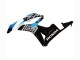 Carene Moto Honda CBR600RR 2007-2008 - Bianco Azzurro Chiaro Nero Lucido
