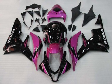 Carene Moto Honda CBR600RR 2007-2008 - Rosa Nero Lucido Corsa