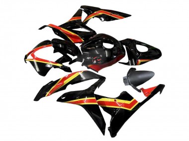 Carene Moto Honda CBR600RR 2007-2008 - Rosso Oro Nero Lucido