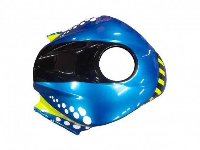 Carene Moto Honda CBR600RR 2007-2008 - Verde Giallo Nero Lucido Squalo 46