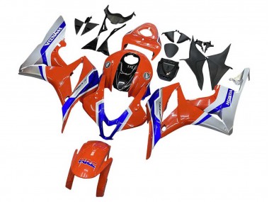 Carene Moto Honda CBR600RR 2007-2008 - Argento Blu Rosso HRC