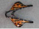 Carene Moto Honda CBR600RR 2007-2008 - Nero Lucido Arancia Fiamma