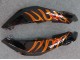 Carene Moto Honda CBR600RR 2007-2008 - Nero Lucido Arancia Fiamma