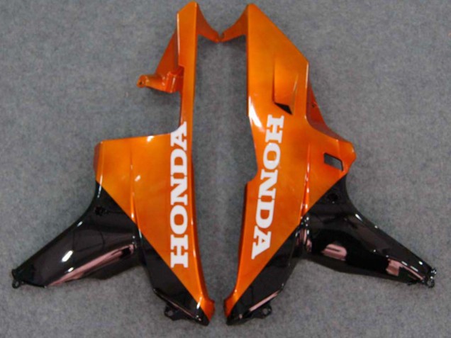 Carene Moto Honda CBR600RR 2007-2008 - Nero Lucido Arancia Fiamma