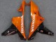 Carene Moto Honda CBR600RR 2007-2008 - Nero Lucido Arancia Fiamma