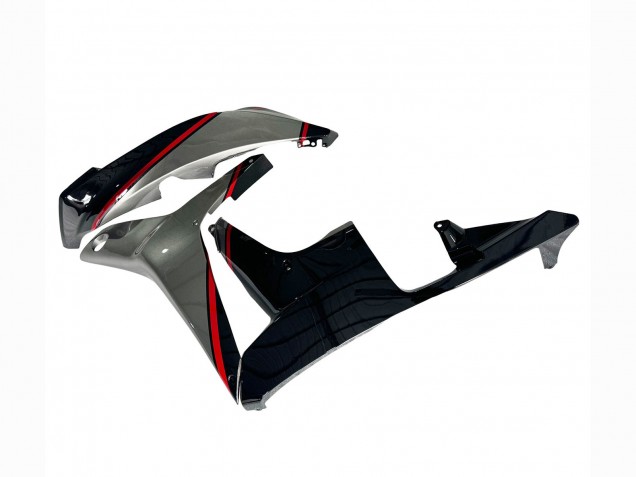 Carene Moto Honda CBR600RR 2007-2008 - Argento Rosso Nero Lucido