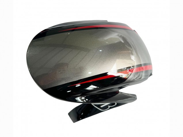 Carene Moto Honda CBR600RR 2007-2008 - Argento Rosso Nero Lucido