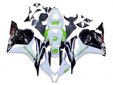 Carene Moto Honda CBR600RR 2009-2012 - Bianco Verde Nero Lucido Hannspree