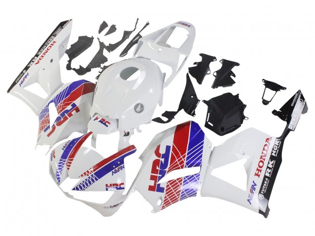 Carena Moto Honda CBR600RR 2013-2026 - Bianco Rosso Blu HRC
