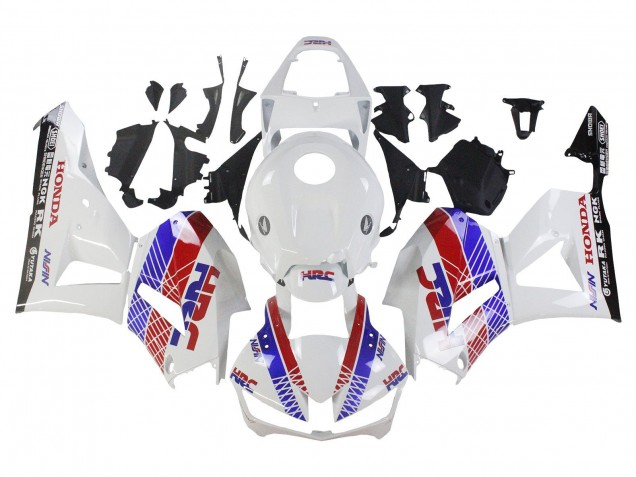 Carena Moto Honda CBR600RR 2013-2026 - Bianco Rosso Blu HRC