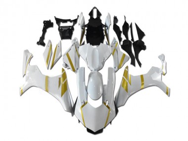 Carene Moto Yamaha YZF R1 2015-2019 - Bianco Oro