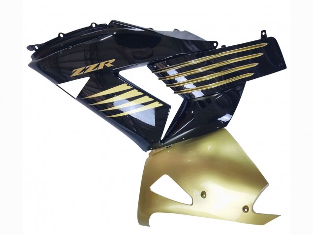 Carene Moto Kawasaki ZX14R ZZR1400 2006-2011 - Oro Nero
