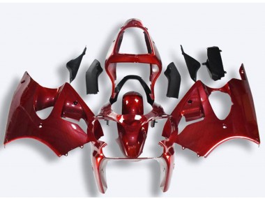 Carene Moto Kawasaki ZX6R 2000-2002 - Rosso