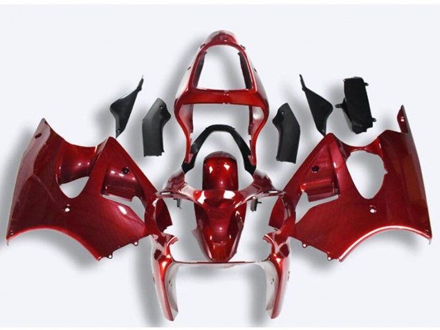 Carene Moto Kawasaki ZX6R 2000-2002 - Rosso