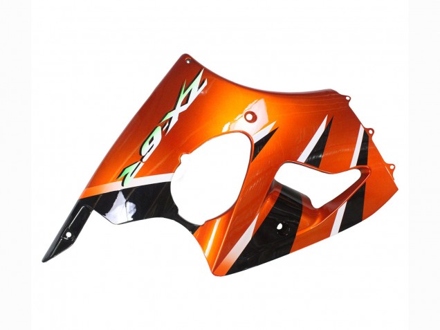 Carene Moto Kawasaki ZX6R 2000-2002 - Arancia Nero