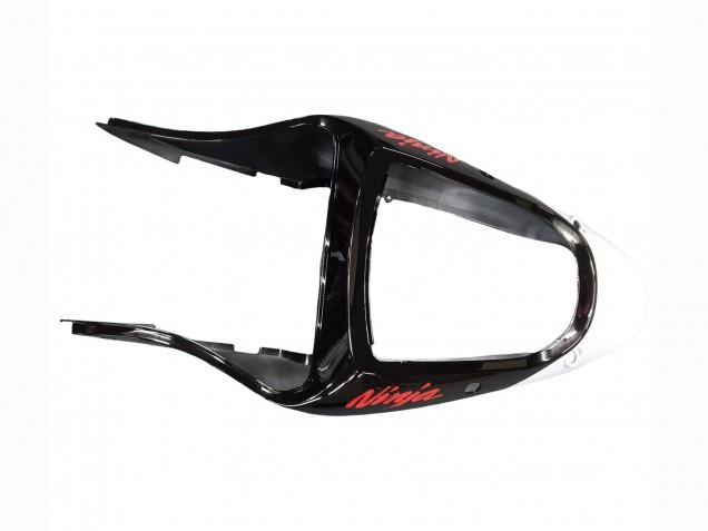 Carene Moto Kawasaki ZX6R 2000-2002 - Bianco Nero Rosso Mostro
