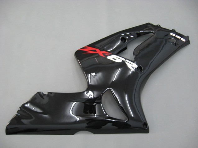Carene Moto Kawasaki ZX6R 2003-2004 - Nero Lucido