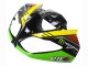 Carene Moto Kawasaki ZX6R 2009-2012 - Verde Nero Lucido Giallo Bianco Rosso Elf Mostro