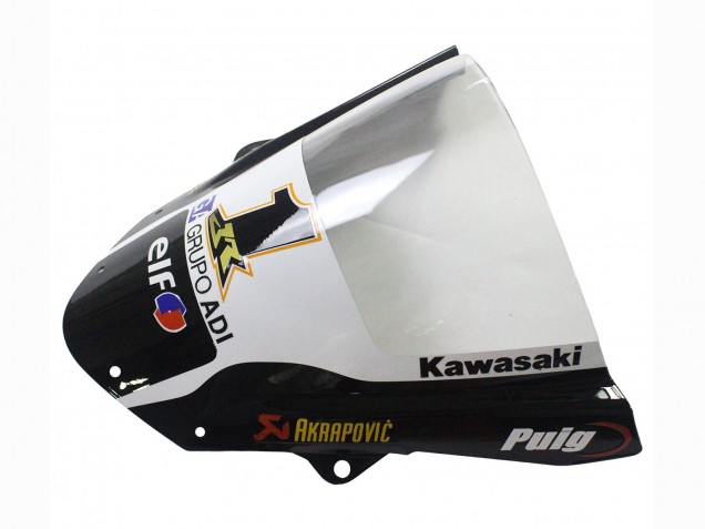 Carene Moto Kawasaki ZX6R 2009-2012 - Verde Nero Lucido Giallo Bianco Rosso Elf Mostro