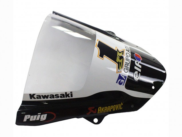 Carene Moto Kawasaki ZX6R 2009-2012 - Verde Nero Lucido Giallo Bianco Rosso Elf Mostro