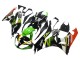 Carene Moto Kawasaki ZX6R 2009-2012 - Verde Nero Lucido Giallo Bianco Rosso Elf Mostro