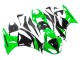 Carene Moto Kawasaki ZX6R 2009-2012 - Verde Nero Lucido