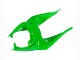 Carene Moto Kawasaki ZX6R 2009-2012 - Verde Nero Lucido