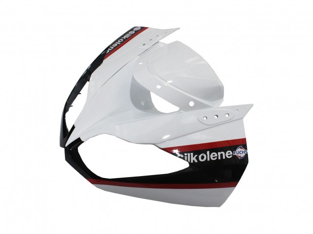 Carene Moto Kawasaki ZX6R 2009-2012 - Bianco Rosso Nero Verde