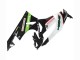 Carene Moto Kawasaki ZX6R 2009-2012 - Bianco Rosso Nero Verde