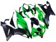 Carene Moto Kawasaki ZX6R 2019-2022 - Verde Nero Opaco