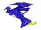 Carene Moto Kawasaki ZX6R 2019-2022 - Blu Giallo