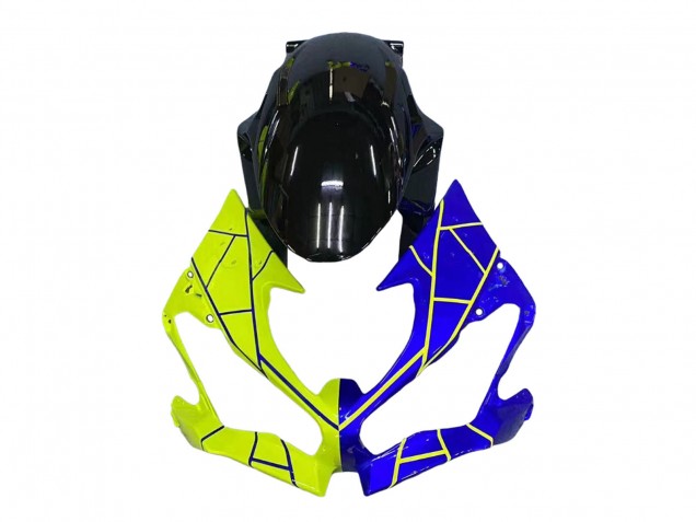 Carene Moto Kawasaki ZX6R 2019-2022 - Blu Giallo