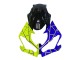 Carene Moto Kawasaki ZX6R 2019-2022 - Blu Giallo
