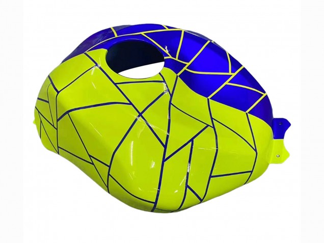 Carene Moto Kawasaki ZX6R 2019-2022 - Blu Giallo