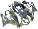 Carene Moto Kawasaki ZX6R 2019-2022 - Nardo Grigio Giallo