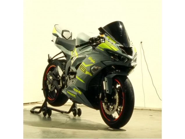 Carene Moto Kawasaki ZX6R 2019-2022 - Nardo Grigio Giallo