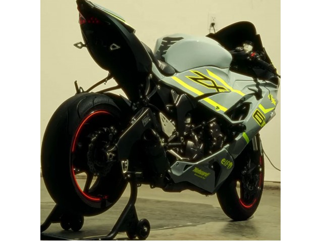 Carene Moto Kawasaki ZX6R 2019-2022 - Nardo Grigio Giallo