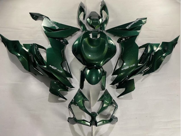 Carene Moto Kawasaki ZX6R 2019-2022 - Verde Scuro