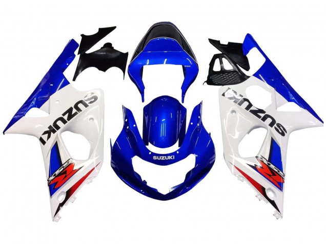 Carene Moto Suzuki GSXR1000 2000-2002 - Bianco Blu Rosso