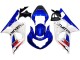 Carene Moto Suzuki GSXR1000 2000-2002 - Bianco Blu Rosso