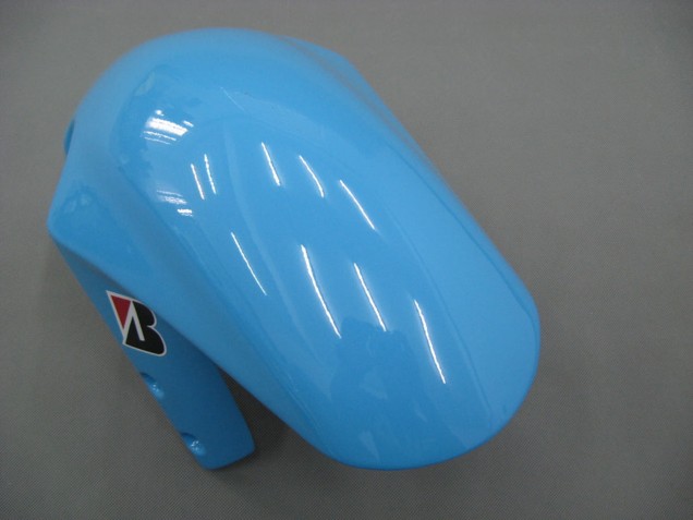 Carene Moto Suzuki GSXR1000 2000-2002 - Azzurro Chiaro Giallo Nero Motul Rizla