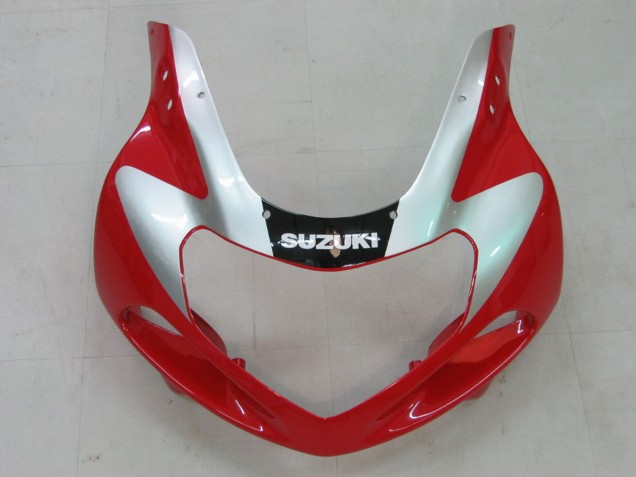 Carene Moto Suzuki GSXR1000 2000-2002 - Rosso Argento Bianco Nero