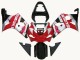 Carene Moto Suzuki GSXR1000 2000-2002 - Rosso Argento Bianco Nero