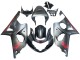 Carene Moto Suzuki GSXR1000 2000-2002 - Grigio Opaco Rosso Decal